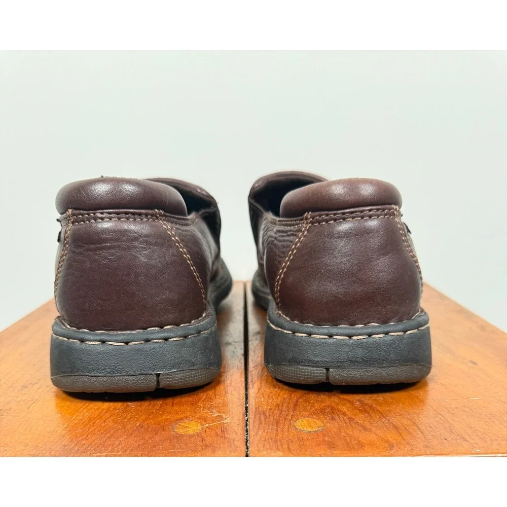 Eastland Leather Men's Slip-on Brown Cushioned Casual Shoes - 11 D